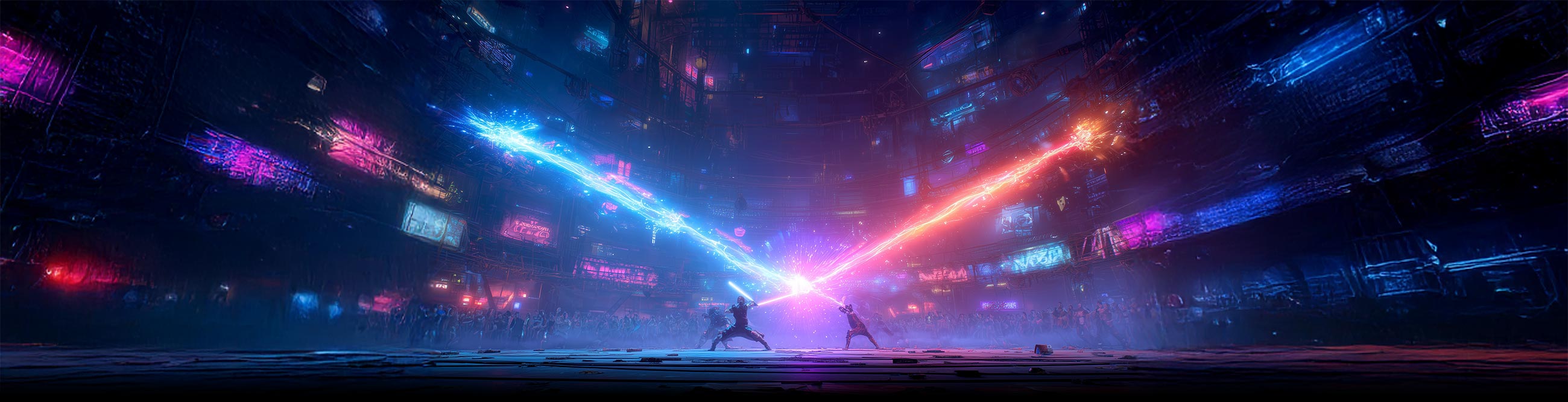 AI Deathmatch Arena Hintergrund